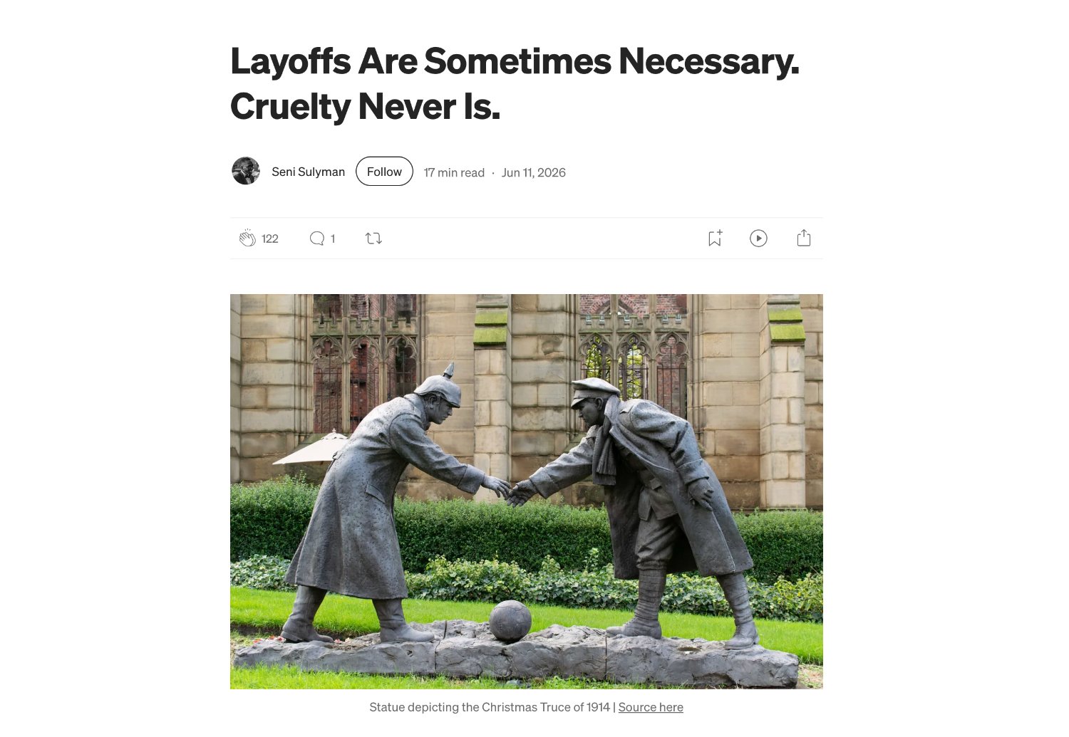 Founder article