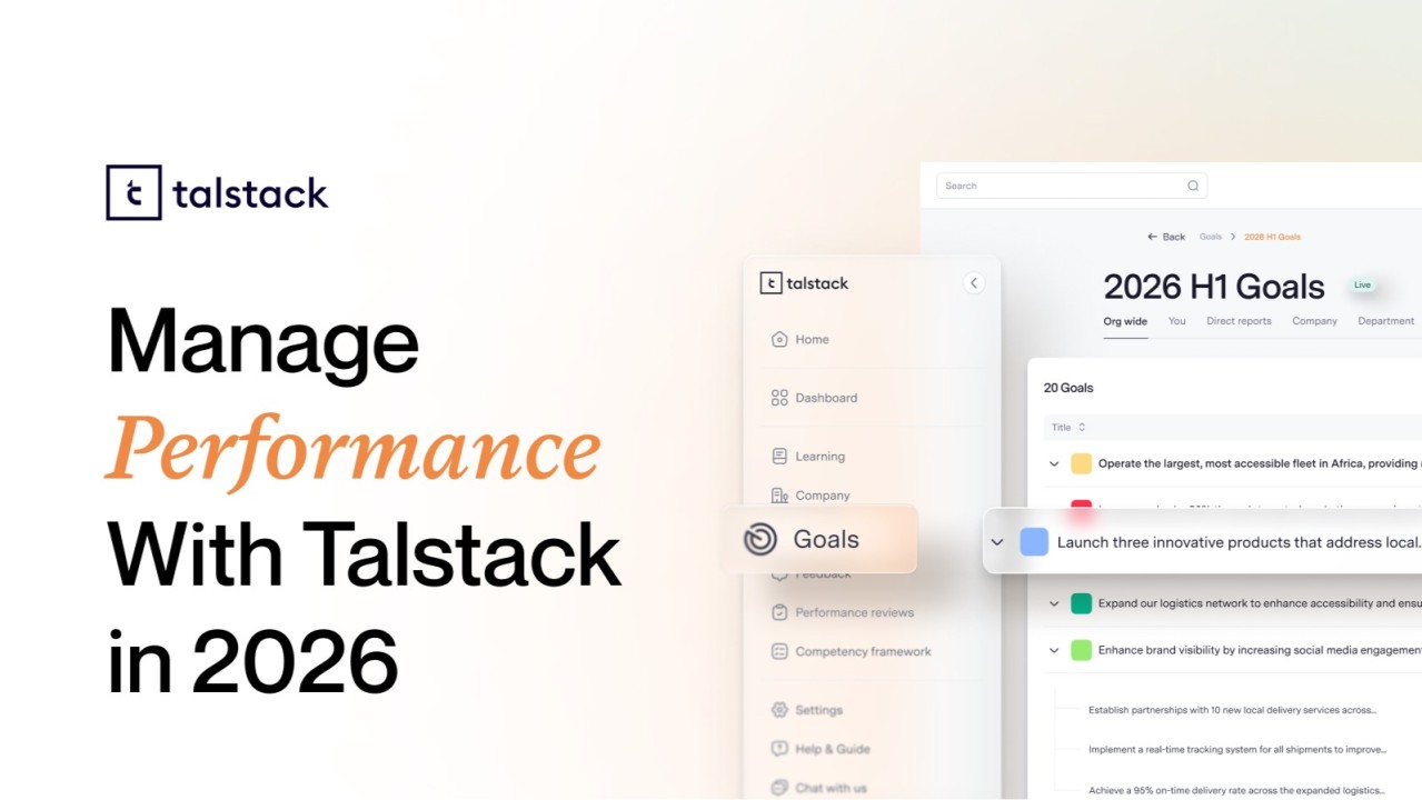 Manage Performance With Talstack in 2026